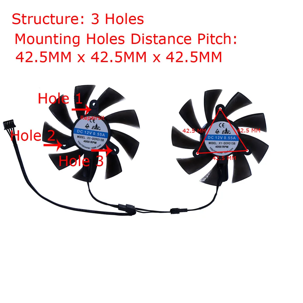 Video Card Fan,XY-D09015B,GPU  - Rx 580 8Gb 2048Sp Gpu ulasan dan harga